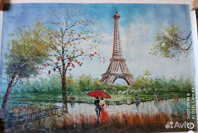 Картина. Париж. Масло, холст
