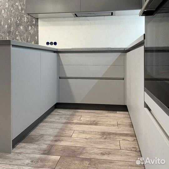 Современная кухня на заказ мдф фасады