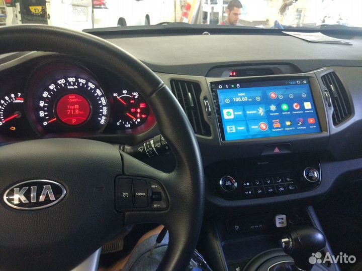 Штатная магнитола для Kia Sportage 3 на Android