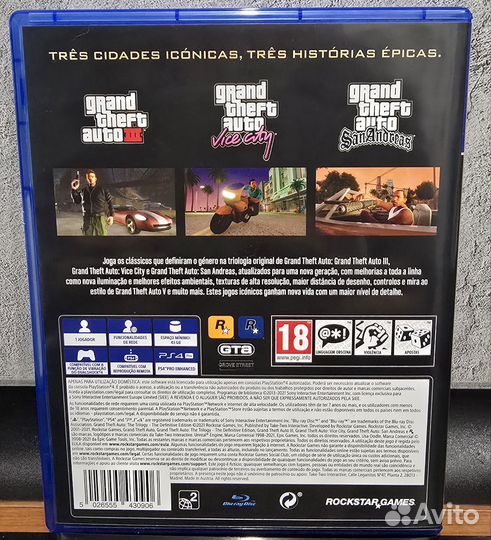 GTA trilogy PS4