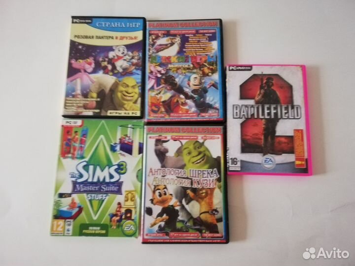 Диски: компьютерные игры, программы, познават-ные