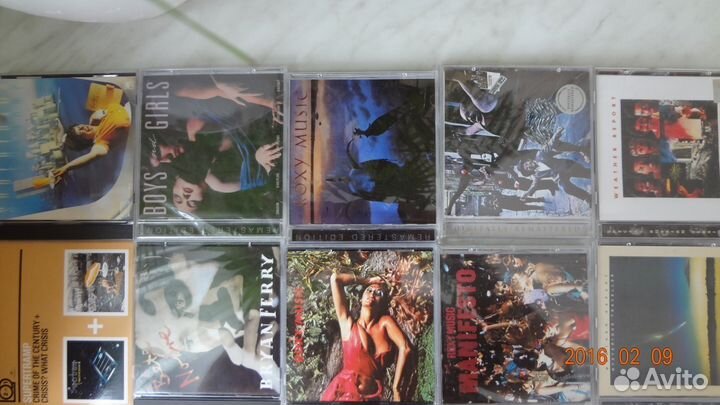 Roxy Music, B. Ferry и др CD фирменные