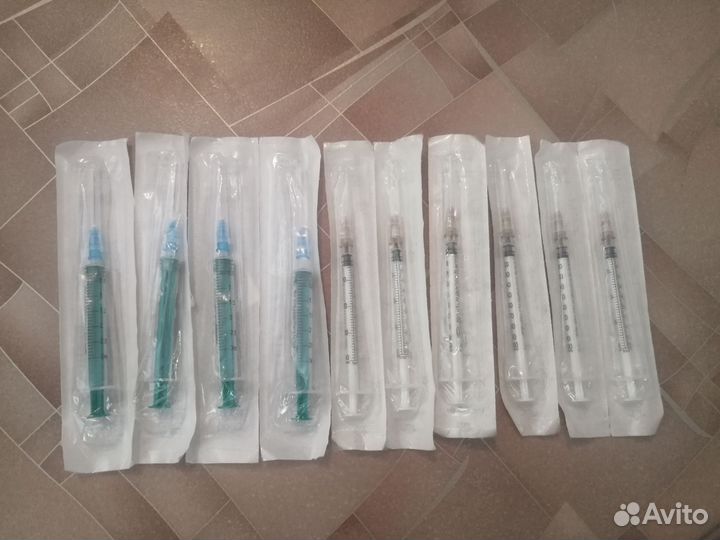 Шприцы 25 штук
