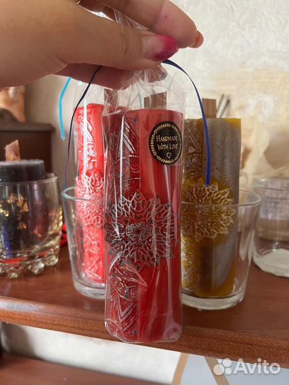 Свеча из церковного воска