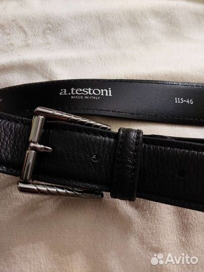 Кожаный ремень a. testoni