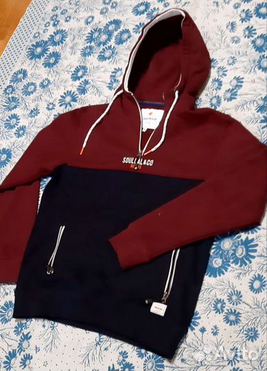 Толстовка мужская с капюшоном