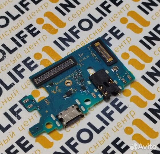 Шлейф Samsung M317F (M31s)системный разъем (б\у ор