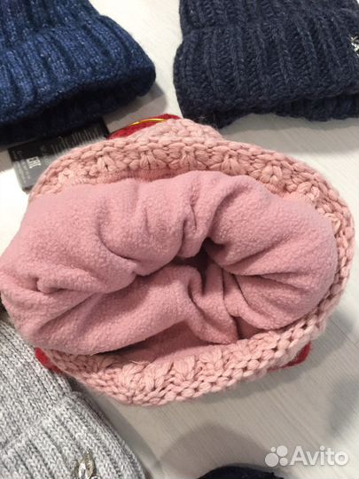 Шапки новые зимние теплые