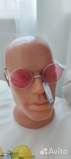 Солнцезащитные очки круглые