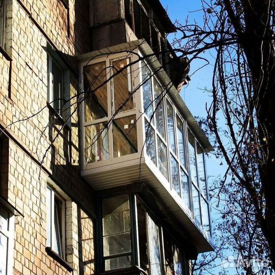 Пластиковые балконы под ключ