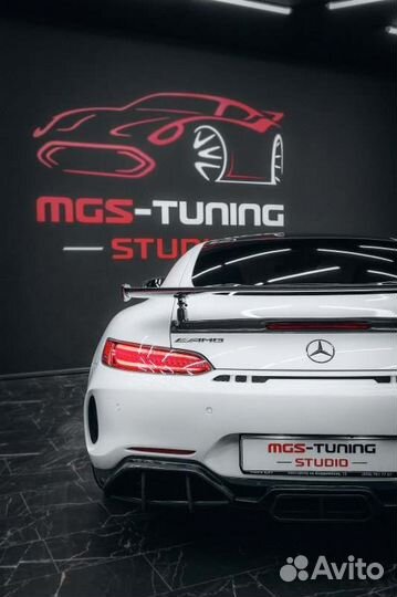 Задний бампер стиль AMG GT-R Mercedes AMG GT C190