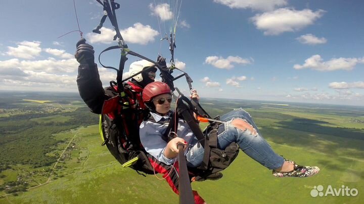 Полеты на параплане в Санкт-Петербурге