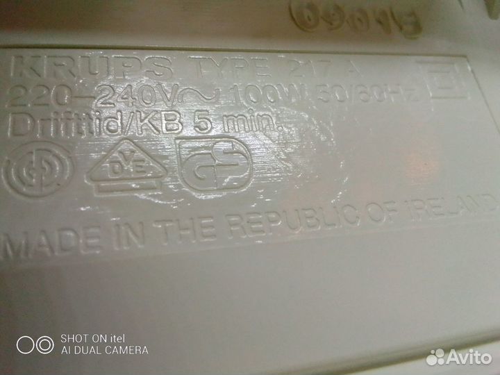 Ломтерезка Krups made in Ireland