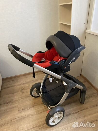 Автолюлька от 0. Детское автокресло stokke