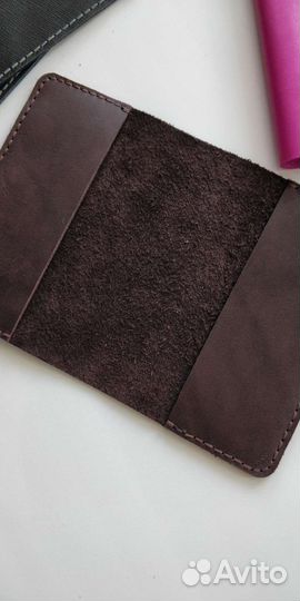 Обложка на паспорт кожаная
