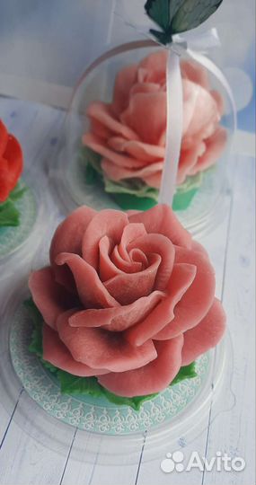 Мыльные букеты из мыла ручной работы Цветы из мыла