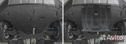 Защита картера Hyundai Santa Fe 2018-2021