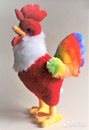Мягкая игрушка «Разноцветный Петух»