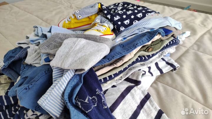 Пакет вещей для мальчика от 0-9месяцев