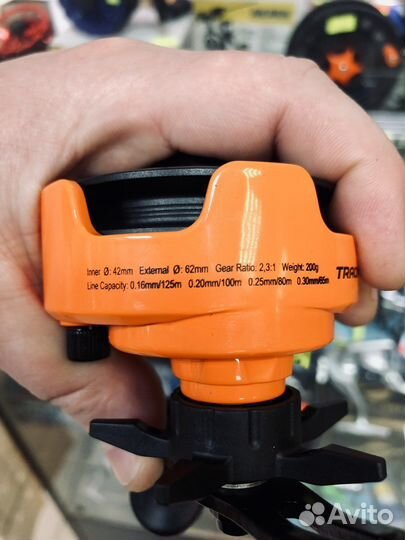 Катушка мультипликаторная зимняя