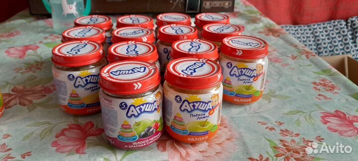 Фруктовое пюре Агуша бронь на завтра