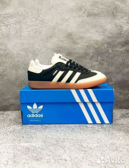 Кеды женские adidas samba чёрный