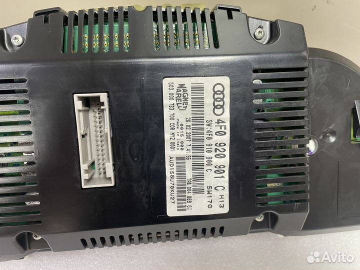 Панель приборов Ауди А6 С6