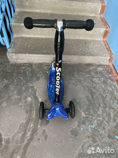 Самокат детский трехколесный Scooter