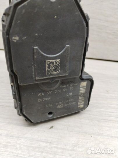 Дросельная заслонка Mercedes Sprinter 906 OM651