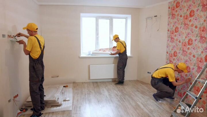 Ремонт и отделка квартир домов под ключ и частично