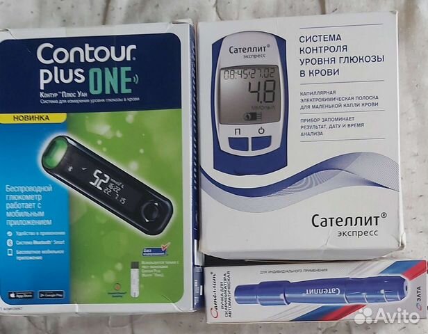 Глюкометр, тест-полоски