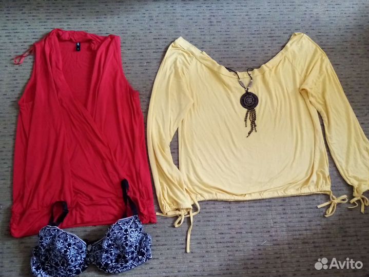 Женские вещи пакетом 50 52 54(40вещей)