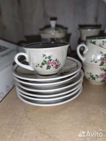 Кофейный сервиз СССР фарфор
