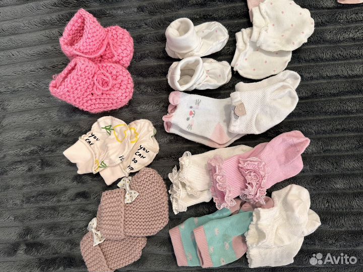 Вещи пакетом на девочку 56 62 68