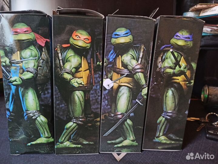 Черепашки-ниндзя neca фигурки