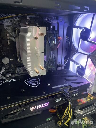 Игровой пк с rtx 3050 Ryzen3600