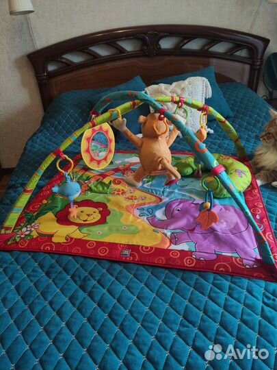 Развивающий коврик Tiny Love Остров обезьянки