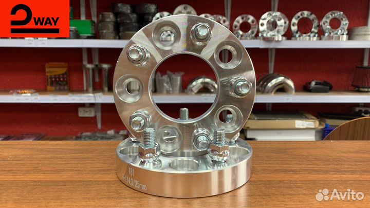 Проставки колесные 5*114.3 25мм