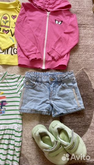 Пакет вещей на девочку 98 104
