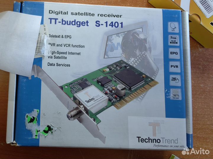 Спутниковый тюнер tt-budget S-1401