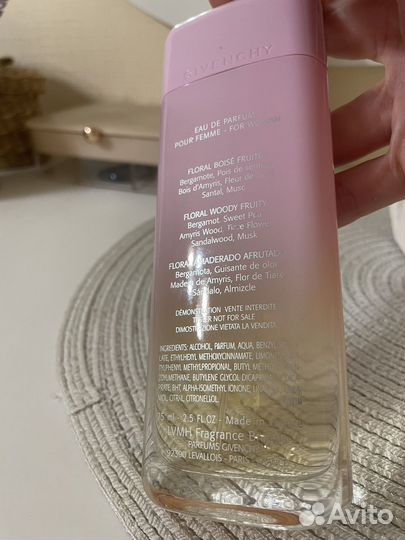 Парф вода play Givenchy 75 ml оригинал