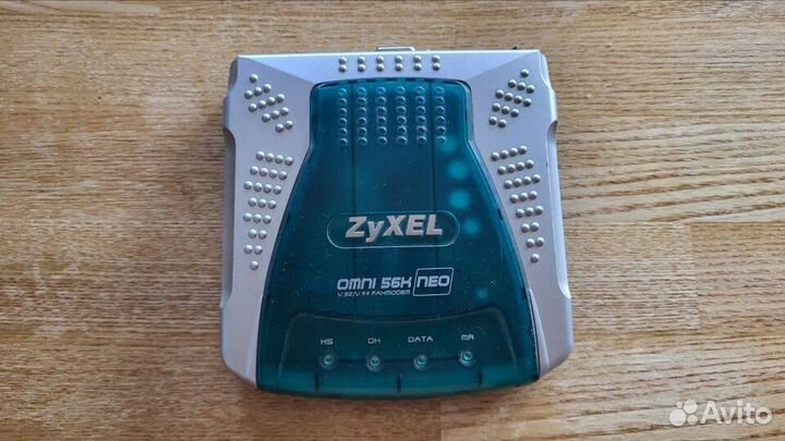 Раритетный модем zyxel omni 56K