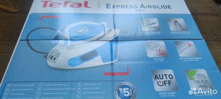 Парогенератор tefal sv8002e0