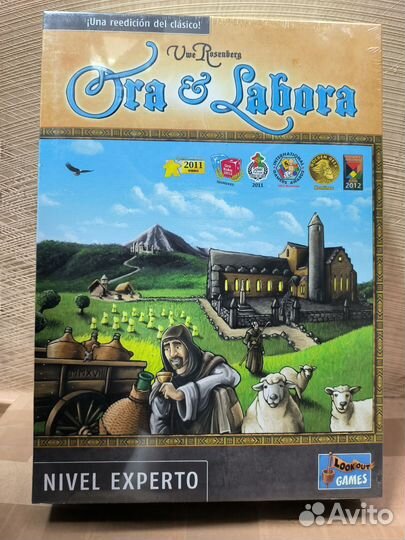 Ora et labora от Уве Розенберга наст игра