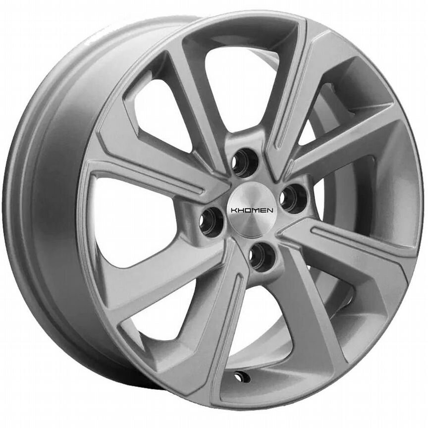 Диски Khomen KHW1501 6x15 4x100 ET37 D60.1 F-Silver