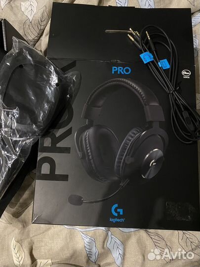 Игровые наушники logitech g pro x