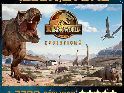 Jurassic world evolution 2 PS4 & PS5