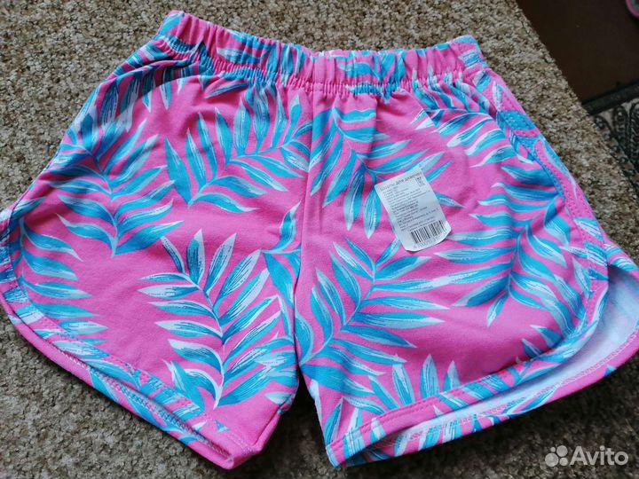 Шорты новые для девочек 122,128