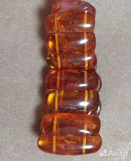Янтарный браслет