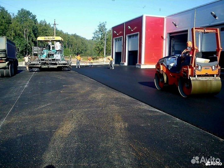 Асфальтирование дорог укладка асфальта ремонт